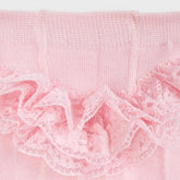 Baby Girls Ruffle Tights Rose
